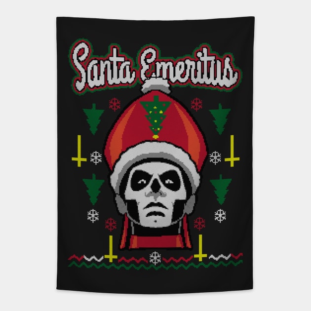 Santa Emeritus Tapestry by Andriu