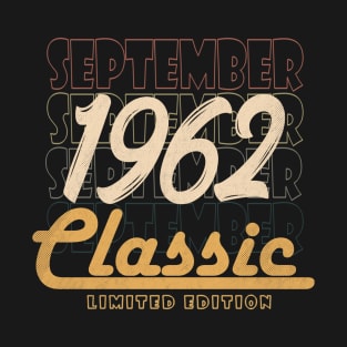 september 1962 birthday T-Shirt