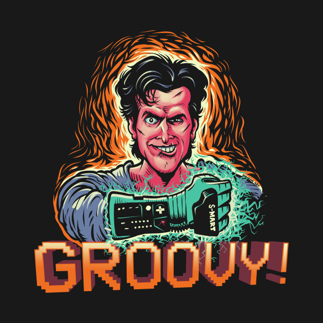 Disover Groovy Glove - Army Of Darkness - T-Shirt