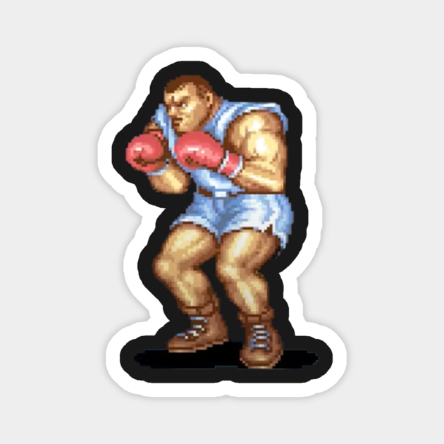 Street Fighter - Balrog Magnet by Xanderlee7