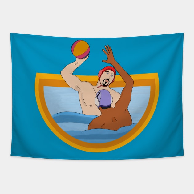 Water Polo Tapestry by DiegoCarvalho
