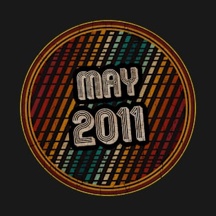 May 2011 - Circle Vintage Retro T-Shirt