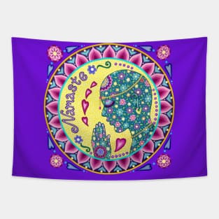 Namaste Mandala Tapestry