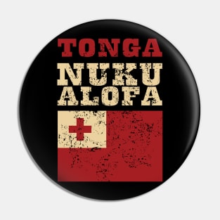 Flag of Tonga Pin