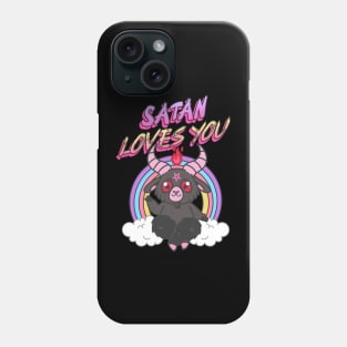 Satan Loves You - Cute Little Devil Phone Case