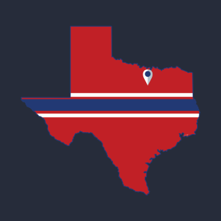 Rangers T-Shirt - Texas Baseball by doctorheadly