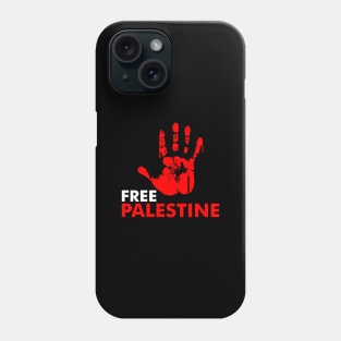 Free Palestine - Stop Massacre In Palestine And Stop Killing Phone Case