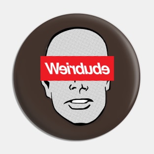 Weirdude face logo 3 Pin