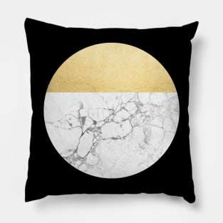 Marble and Gold 02 Pillow