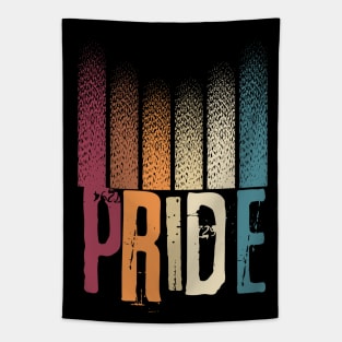 Pride Vintage Palette Tapestry