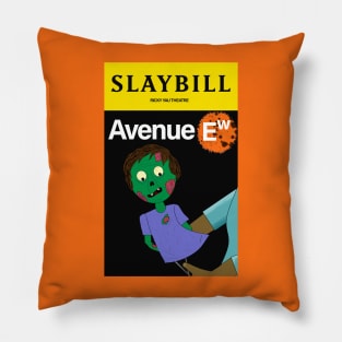 Broadway Zombie Avenue Ew Slaybill Pillow