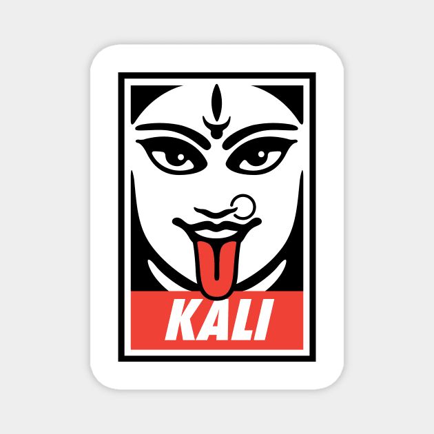 Kali Goddess Magnet by tshirtbaba