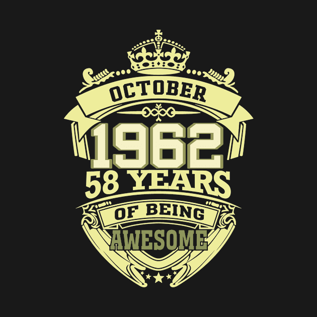 1962 OCTOBER 58 years of being awesome by OmegaMarkusqp