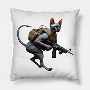 Tactical Cat Pillow