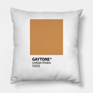 GAYTONE - Lesbian Khakis (Wynonna Earp) Pillow