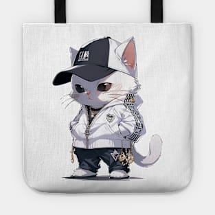 Tiny Thug Life: Chibi Kitty's Street Style Tote