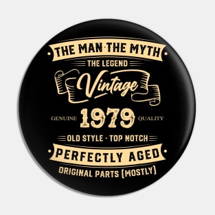 The Legend Vintage 1979 Perfectly Aged Pin