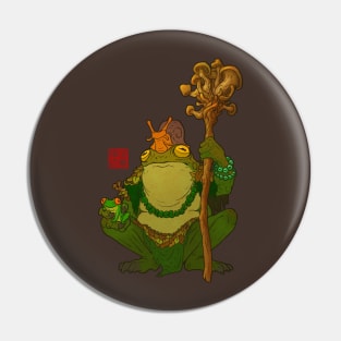 Frog Druid Shaman Witch Doctor Pin