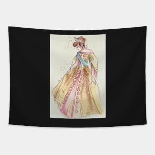 Dress and crown Tapestry