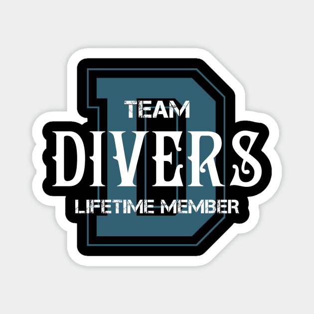 DIVERS Magnet by TANISHA TORRES