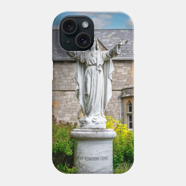 Statue of Christ Phone Case by Adrian Evans Photography