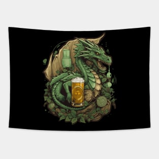 Green Dragon Lager Tapestry