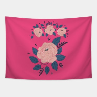 Lovely Botanic flower blossom Design Tapestry