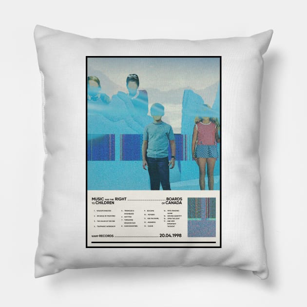 Music Has The Right To Children Aesthetic Pillow by fantanamobay@gmail.com