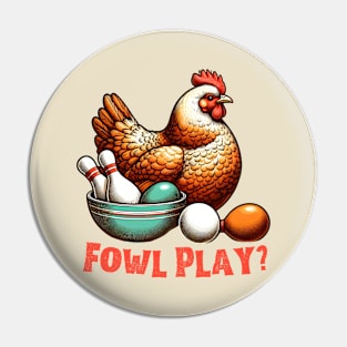 Bowling chicken Pin