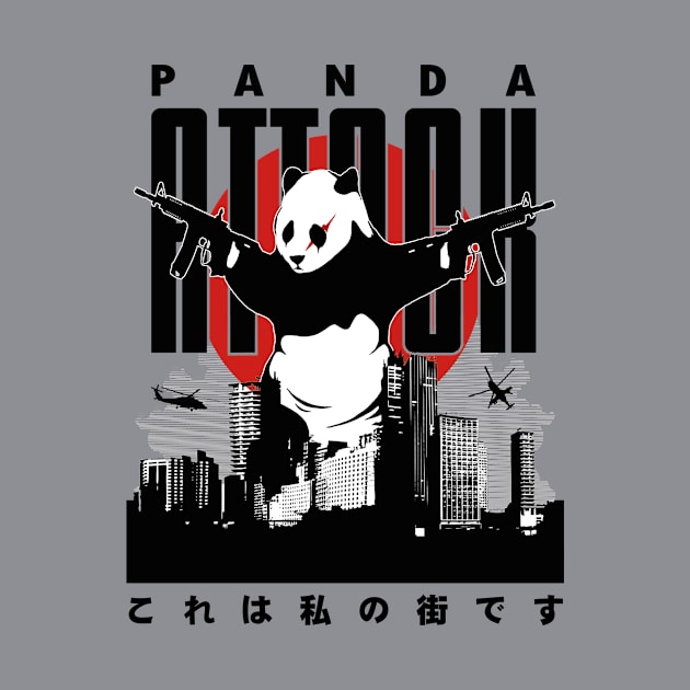 Panda Attack by raise