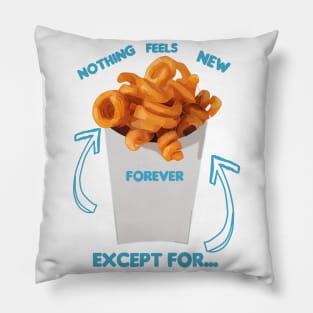 James Acaster- Curly Fries Pillow