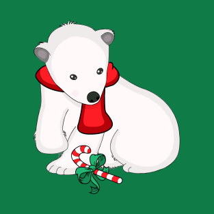 Christmas Polar Bear T-Shirt