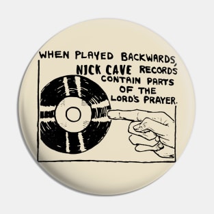 nick cave part of prayer Pin