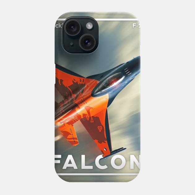 F16 Falcon Phone Case by Aircraft.Lover