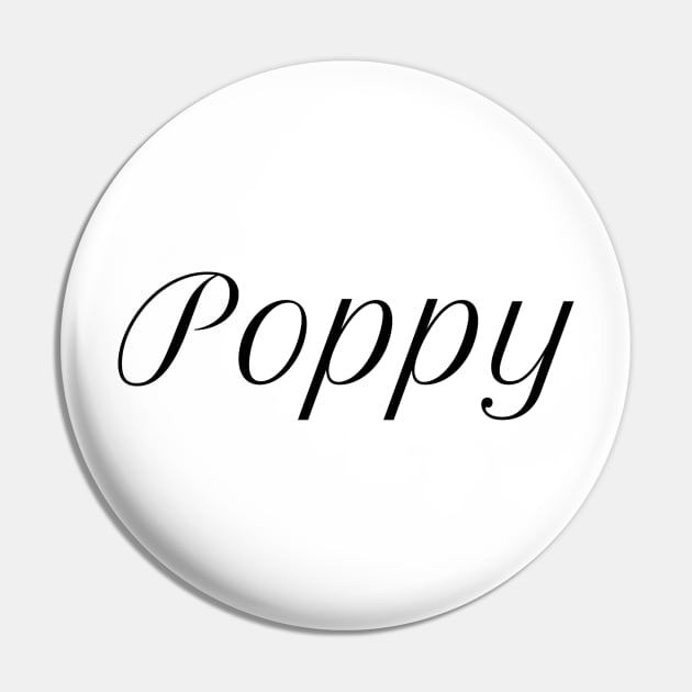 Poppy Pin by JuliesDesigns
