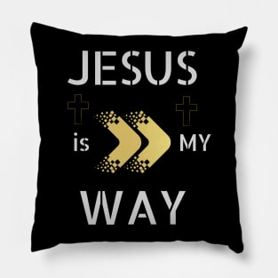 Jesus is my way Pillow