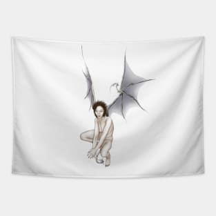 Devil Girl Tapestry