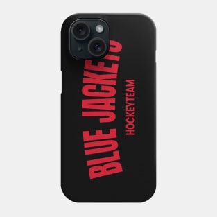 blue jackets hockey Phone Case