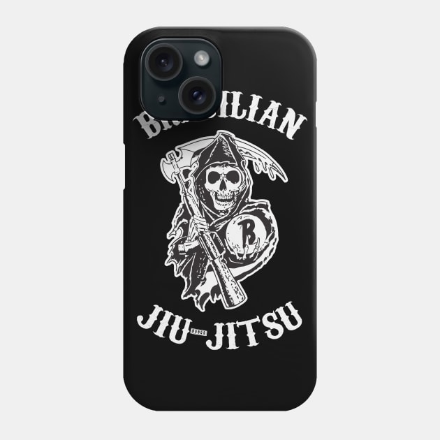 Brazilian Jiu Jitsu (BJJ) Anarchy Phone Case by fromherotozero