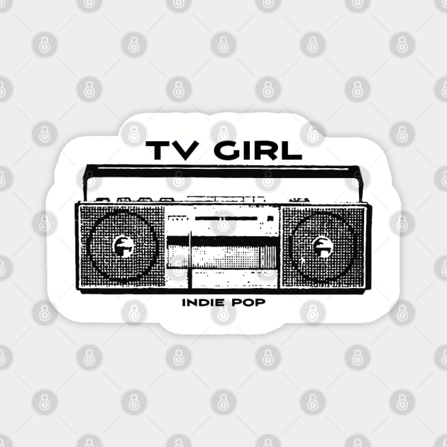 Tv Girl Magnet by Rejfu Store