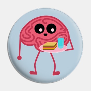 Eat - Happy Brains Pin