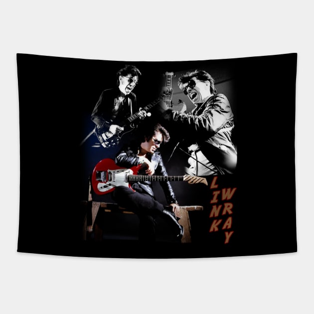 Wrayvolution Wear Unleash Rock 'n' Roll Legend on Your Chest Tapestry by HOuseColorFULL