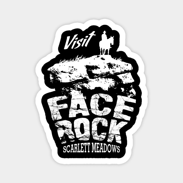 Visit Face Rock Magnet by robotrobotROBOT