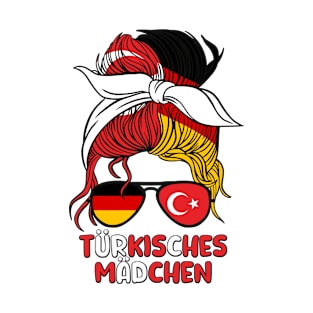 Türkisches Mädchen Turk kizi German Turkish Girl Turkey Kids T-Shirt