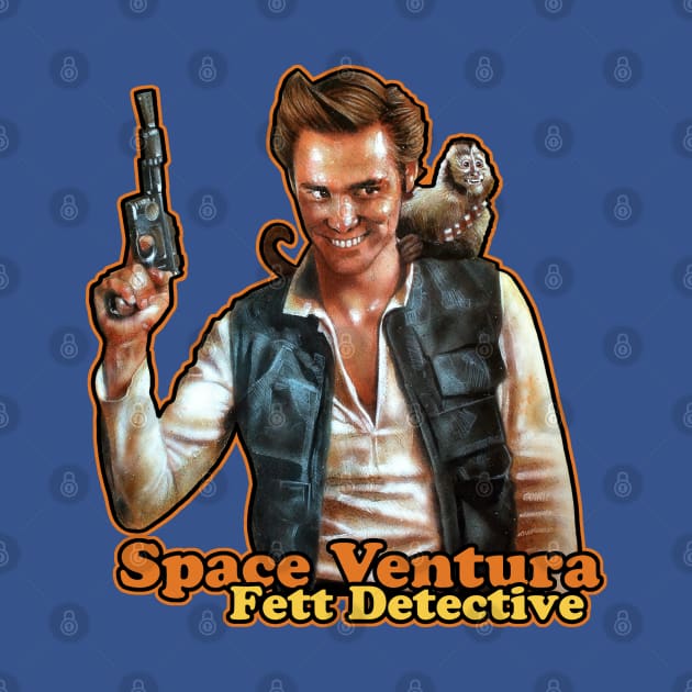 Space Ventura - Fett Detective by Art By James Hance