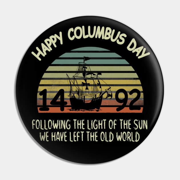 Columbus Day Pin by joyTrends