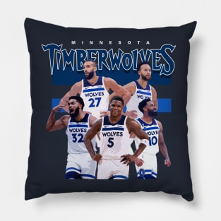 Minnesota Timberwolves Pillow