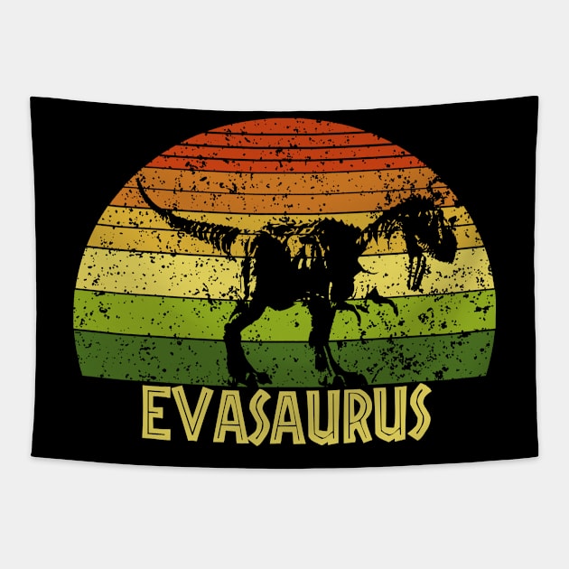 Evasaurus Eva saurus dinosaur Tapestry by Kerlem