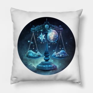 Libra Zodiac Sign Pillow