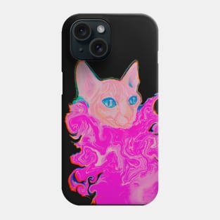 Psyche the cat Phone Case